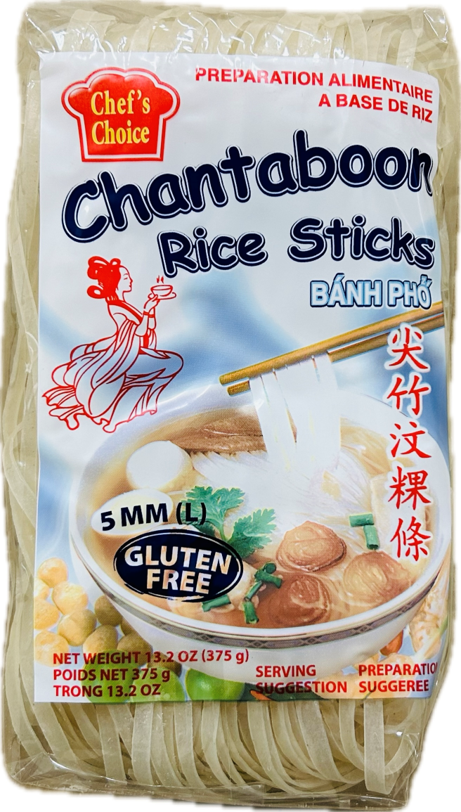 RICE STICKS 5MM 30X375G [CHEF'S CHOICE] L