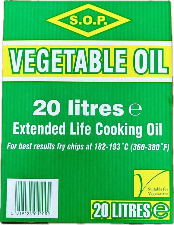 VEGETABLE OIL 20L - BOTTLE-IN-BOX [SOP]